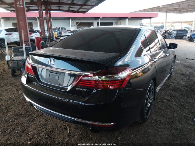 46393939 :رقم المزاد ، 1HGCR2F50GA209469 vin ، 2016 Honda Accord Sport مزاد بيع