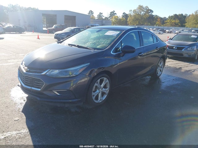 46394027 :رقم المزاد ، 1G1BF5SM7H7267782 vin ، 2017 Chevrolet Cruze Premier Auto مزاد بيع