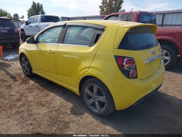 Продаж на аукціоні авто 2015 Chevrolet Sonic Rs Auto, vin: 1G1JG6SB1F4210196, номер лоту: 46394183