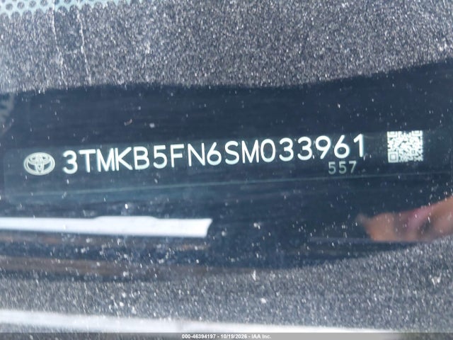3TMKB5FN6SM033961 Toyota Tacoma Sr5