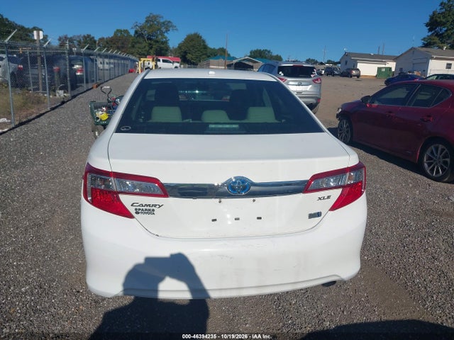 Aukcja sprzedaży 2014 Toyota Camry Hybrid Xle, vin: 4T1BD1FKXEU112604, numer aukcji: 46394235