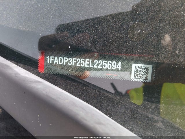 46394608 :رقم المزاد ، 1FADP3F25EL225694 vin ، 2014 Ford Focus Se مزاد بيع
