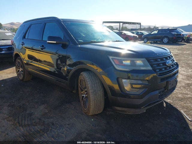 2016 Ford Explorer Sport მანქანა იყიდება აუქციონზე, vin: 1FM5K8GT8GGA07872, აუქციონის ნომერი: 46394890