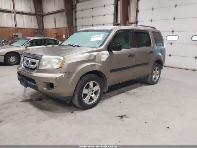 46395182 :رقم المزاد ، 5FNYF4H22AB006092 vin ، 2010 Honda Pilot Lx مزاد بيع