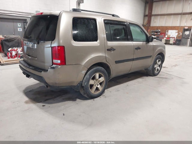 46395182 :رقم المزاد ، 5FNYF4H22AB006092 vin ، 2010 Honda Pilot Lx مزاد بيع