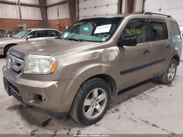 46395182 :رقم المزاد ، 5FNYF4H22AB006092 vin ، 2010 Honda Pilot Lx مزاد بيع
