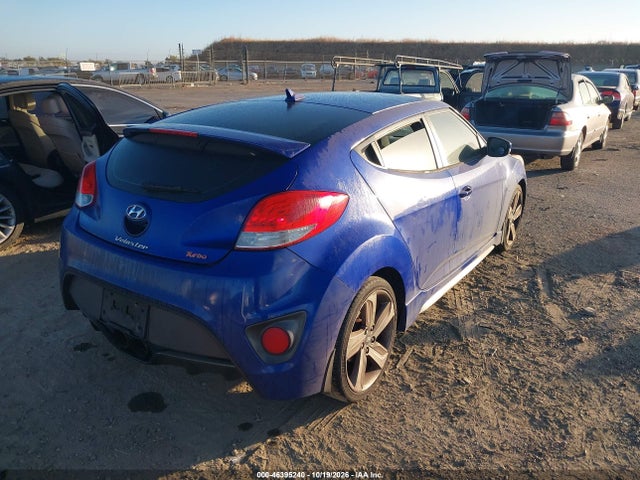 Продаж на аукціоні авто 2013 Hyundai Veloster Turbo W/black, vin: KMHTC6AE1DU158312, номер лоту: 46395240