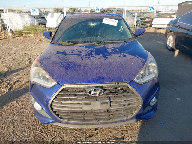 Продаж на аукціоні авто 2013 Hyundai Veloster Turbo W/black, vin: KMHTC6AE1DU158312, номер лоту: 46395240