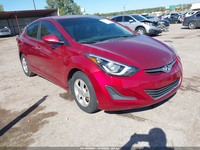 Aukcja sprzedaży 2015 Hyundai Elantra Se, vin: 5NPDH4AE3FH580366, numer aukcji: 46395901