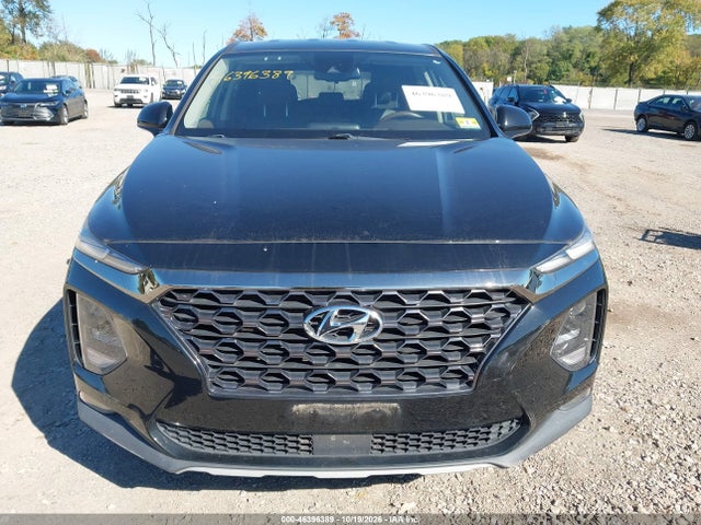46396389 :رقم المزاد ، 5NMS3CAD2KH075028 vin ، 2019 Hyundai Santa Fe Sel مزاد بيع
