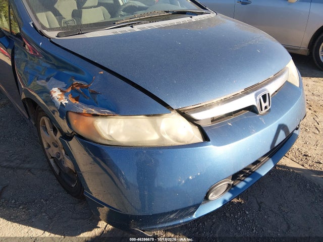 46396670 :رقم المزاد ، 1HGFA16508L096577 vin ، 2008 Honda Civic Lx مزاد بيع