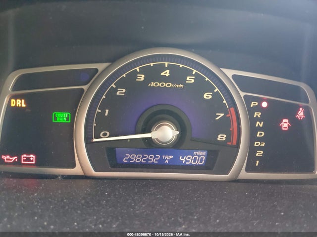 46396670 :رقم المزاد ، 1HGFA16508L096577 vin ، 2008 Honda Civic Lx مزاد بيع