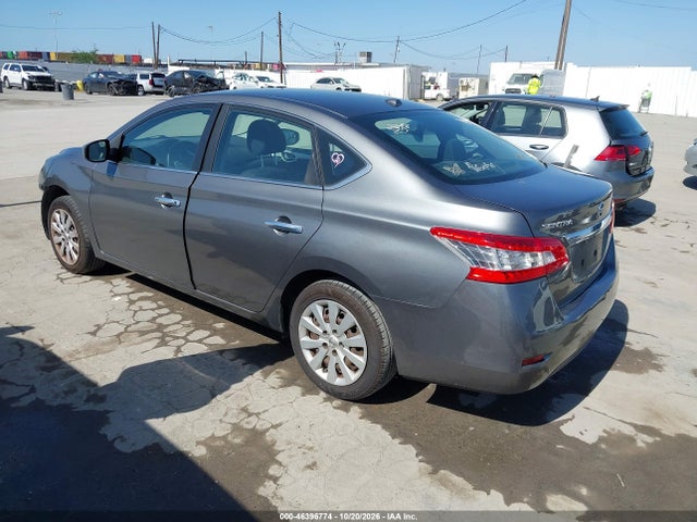 Продаж на аукціоні авто 2015 Nissan Sentra Fe+ S/s/sl/sr/sv, vin: 3N1AB7APXFL627791, номер лоту: 46396774
