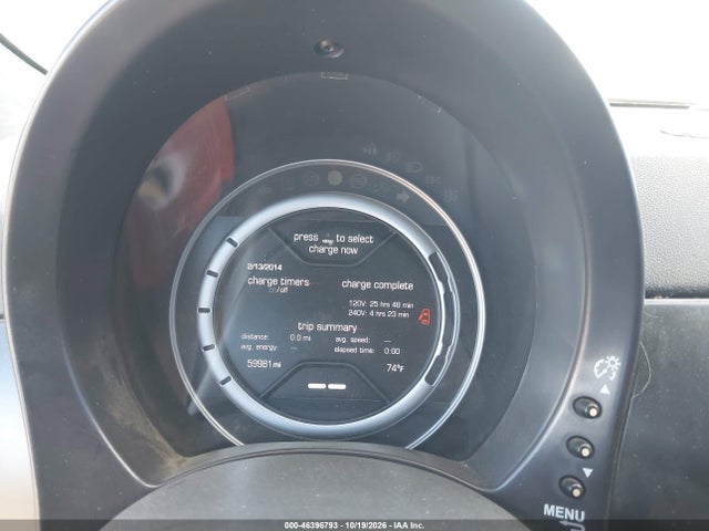 Fiat 500E BATTERY ELECTRIC 2015 3C3CFFGE0FT590135 Image 13
