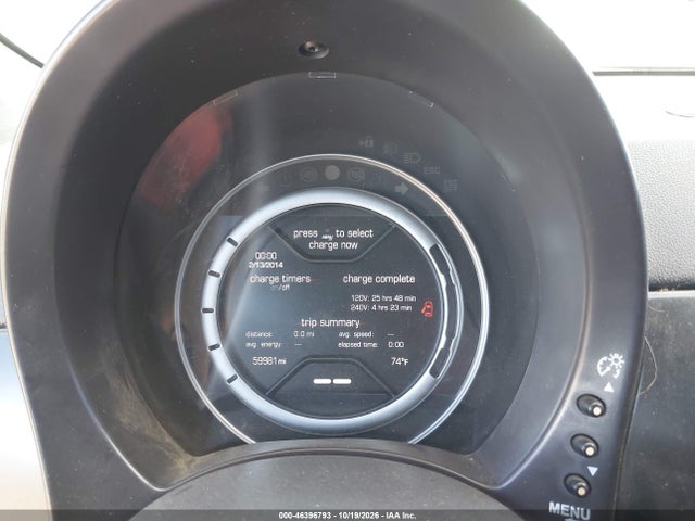 Fiat 500E BATTERY ELECTRIC 2015 3C3CFFGE0FT590135 Image 14