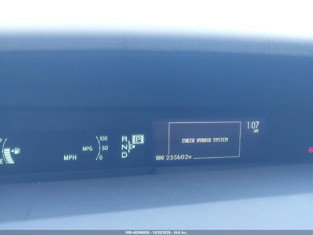 46396808 :رقم المزاد ، JTDKN3DUXA5003727 vin ، 2010 Toyota Prius Iii مزاد بيع