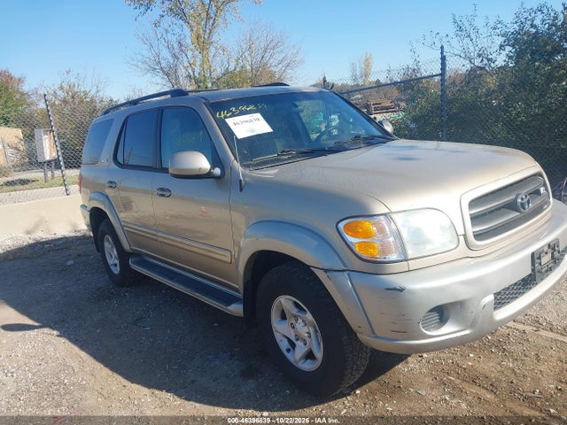 46396839 :رقم المزاد ، 5TDBT44AX2S108572 vin ، 2002 Toyota Sequoia Sr5 V8 مزاد بيع