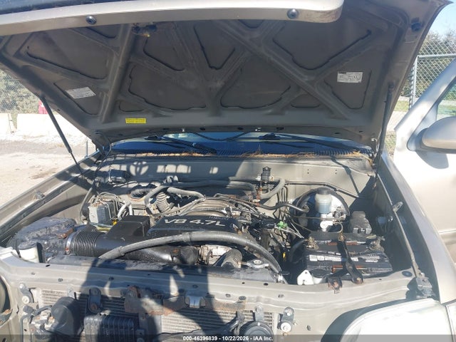 46396839 :رقم المزاد ، 5TDBT44AX2S108572 vin ، 2002 Toyota Sequoia Sr5 V8 مزاد بيع