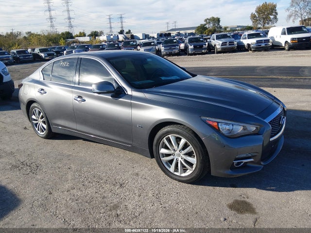 2016 Infiniti Q50 3.0t Premium მანქანა იყიდება აუქციონზე, vin: JN1EV7AR4GM341470, აუქციონის ნომერი: 46397122