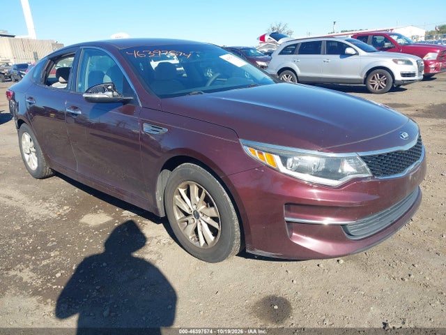 2016 Kia Optima Lx მანქანა იყიდება აუქციონზე, vin: 5XXGT4L32GG030967, აუქციონის ნომერი: 46397574