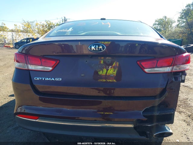 2016 Kia Optima Lx მანქანა იყიდება აუქციონზე, vin: 5XXGT4L32GG030967, აუქციონის ნომერი: 46397574