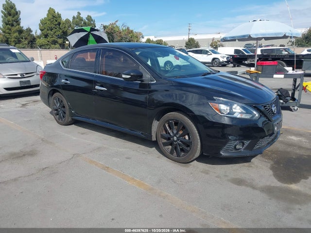 2018 Nissan Sentra Sr მანქანა იყიდება აუქციონზე, vin: 3N1AB7AP0JY279706, აუქციონის ნომერი: 46397625