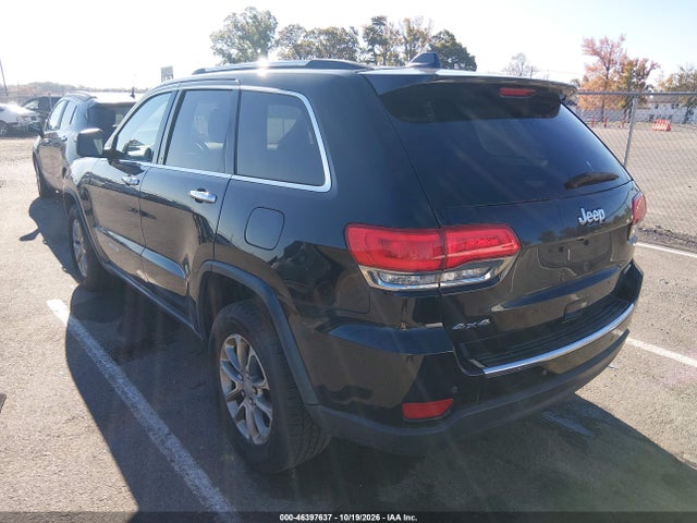2016 Jeep Grand Cherokee Limited მანქანა იყიდება აუქციონზე, vin: 1C4RJFBG1GC421963, აუქციონის ნომერი: 46397637