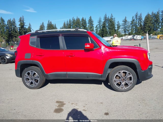 Продаж на аукціоні авто 2017 Jeep Renegade Limited 4x4, vin: ZACCJBDB7HPE50364, номер лоту: 46397645