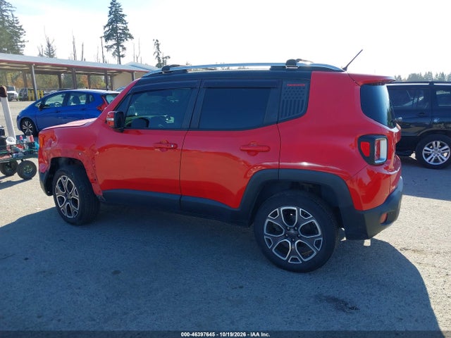 Продаж на аукціоні авто 2017 Jeep Renegade Limited 4x4, vin: ZACCJBDB7HPE50364, номер лоту: 46397645