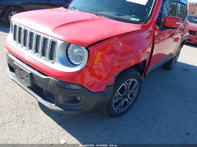 Продаж на аукціоні авто 2017 Jeep Renegade Limited 4x4, vin: ZACCJBDB7HPE50364, номер лоту: 46397645