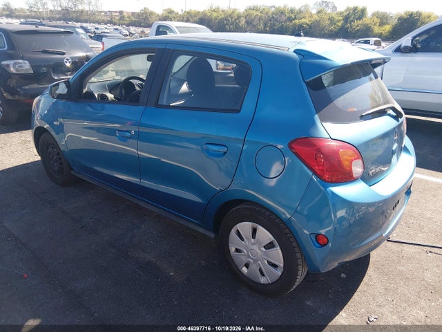 2015 Mitsubishi Mirage De მანქანა იყიდება აუქციონზე, vin: ML32A3HJ2FH047628, აუქციონის ნომერი: 46397716