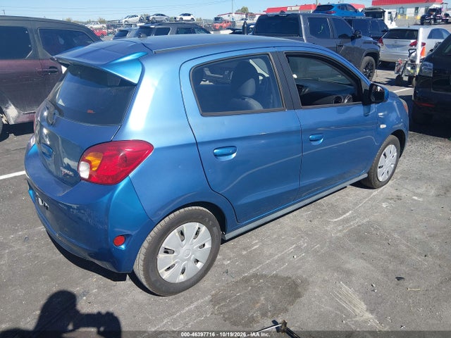 2015 Mitsubishi Mirage De მანქანა იყიდება აუქციონზე, vin: ML32A3HJ2FH047628, აუქციონის ნომერი: 46397716
