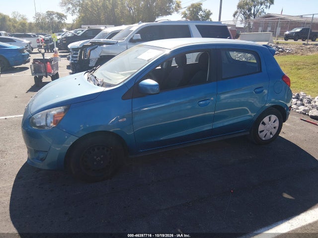 2015 Mitsubishi Mirage De მანქანა იყიდება აუქციონზე, vin: ML32A3HJ2FH047628, აუქციონის ნომერი: 46397716