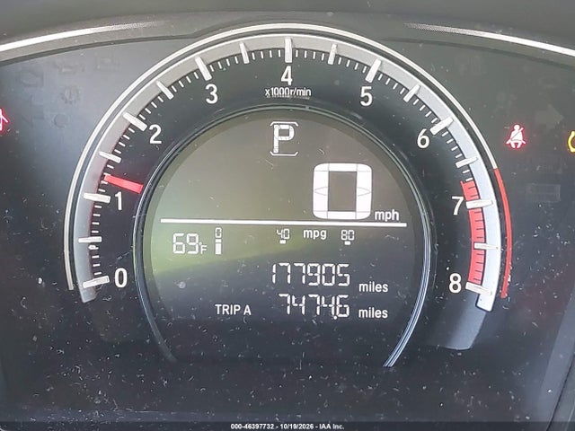46397732 :رقم المزاد ، 19XFC2F55GE068067 vin ، 2016 Honda Civic Lx مزاد بيع
