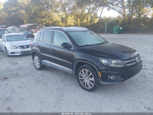 2013 Volkswagen Tiguan Se მანქანა იყიდება აუქციონზე, vin: WVGAV3AX7DW586603, აუქციონის ნომერი: 46397735