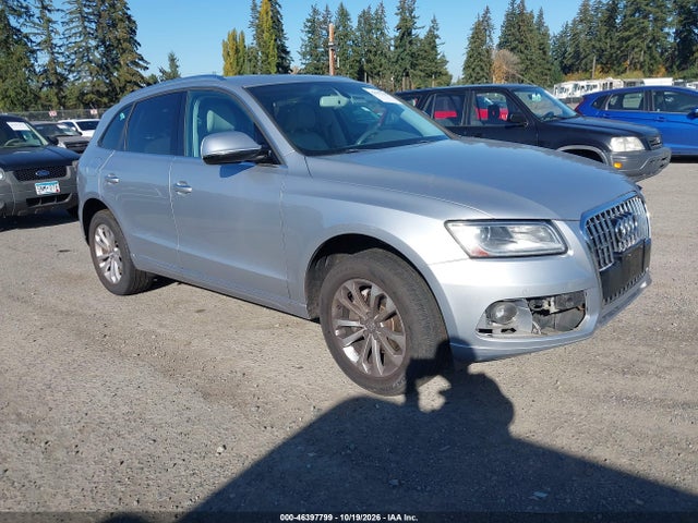 2015 Audi Q5 2.0t Premium მანქანა იყიდება აუქციონზე, vin: WA1LFAFP4FA123593, აუქციონის ნომერი: 46397799