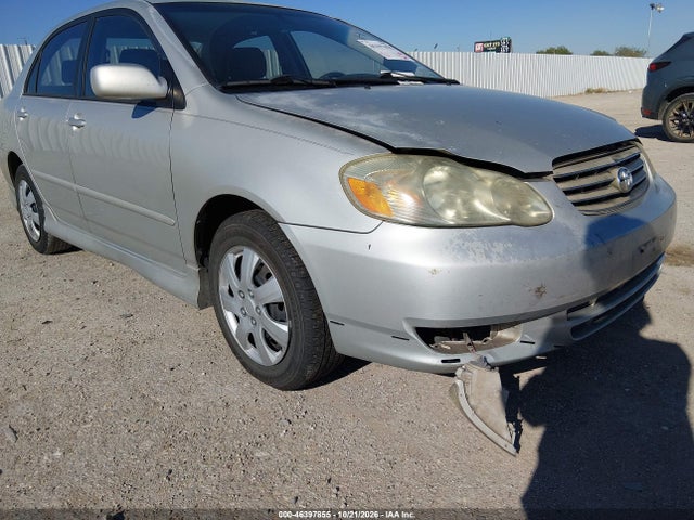2004 Toyota Corolla S მანქანა იყიდება აუქციონზე, vin: 2T1BR32E44C318076, აუქციონის ნომერი: 46397855