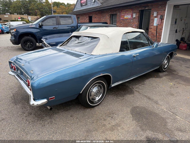Aukcja sprzedaży 1968 Chevrolet Corvair, vin: 105678W112626, numer aukcji: 46397958