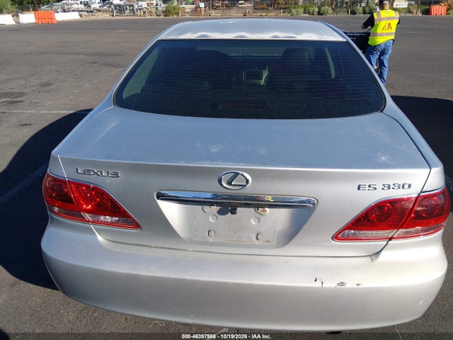 2005 Lexus Es 330 მანქანა იყიდება აუქციონზე, vin: JTHBA30G555108143, აუქციონის ნომერი: 46397986