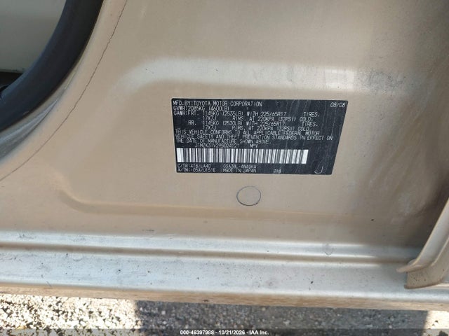 Aukcja sprzedaży 2009 Toyota Rav4 Limited V6, vin: JTMZK31V295024121, numer aukcji: 46397988