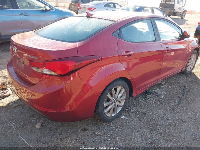 46398010 :رقم المزاد ، 5NPDH4AE0FH611802 vin ، 2015 Hyundai Elantra Se مزاد بيع