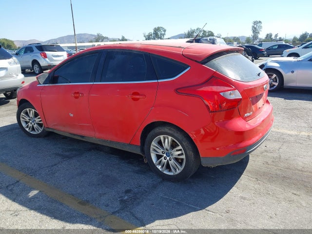 Продаж на аукціоні авто 2012 Ford Focus Sel, vin: 1FAHP3M22CL162359, номер лоту: 46398016