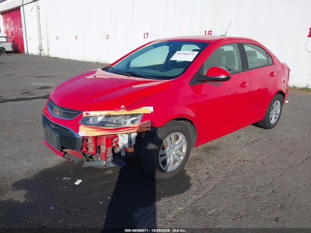 Продажа на аукционе авто 2017 Chevrolet Sonic Ls Auto, vin: 1G1JB5SG6H4162055, номер лота: 46398071
