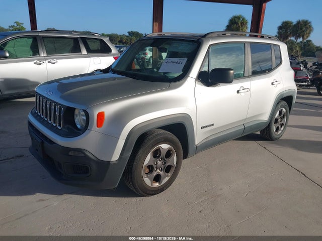 2017 Jeep Renegade Sport Fwd მანქანა იყიდება აუქციონზე, vin: ZACCJAAB0HPG01480, აუქციონის ნომერი: 46398084
