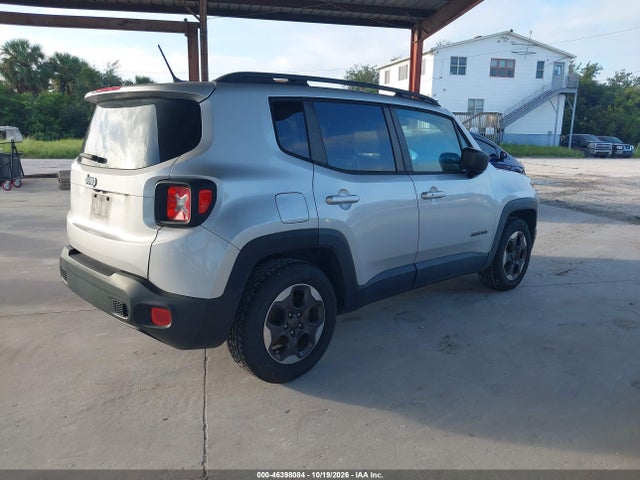2017 Jeep Renegade Sport Fwd მანქანა იყიდება აუქციონზე, vin: ZACCJAAB0HPG01480, აუქციონის ნომერი: 46398084