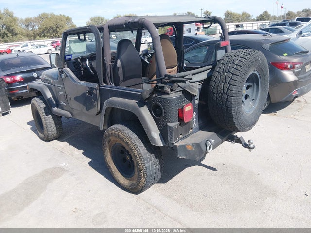 2002 Jeep Wrangler Sport მანქანა იყიდება აუქციონზე, vin: 1J4FA49S42P745468, აუქციონის ნომერი: 46398145