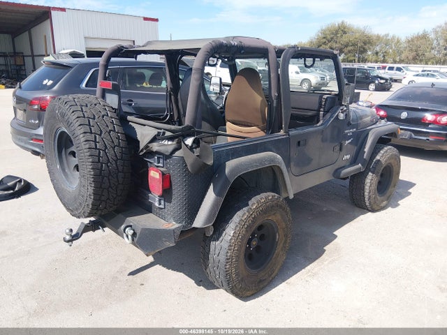 2002 Jeep Wrangler Sport მანქანა იყიდება აუქციონზე, vin: 1J4FA49S42P745468, აუქციონის ნომერი: 46398145