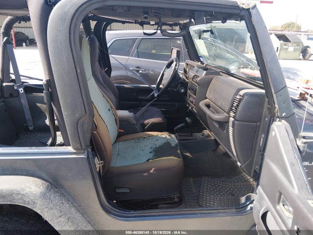 2002 Jeep Wrangler Sport მანქანა იყიდება აუქციონზე, vin: 1J4FA49S42P745468, აუქციონის ნომერი: 46398145
