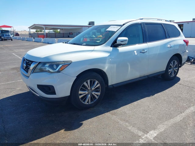 46398193 :رقم المزاد ، 5N1DR2MMXJC614243 vin ، 2018 Nissan Pathfinder Sv مزاد بيع