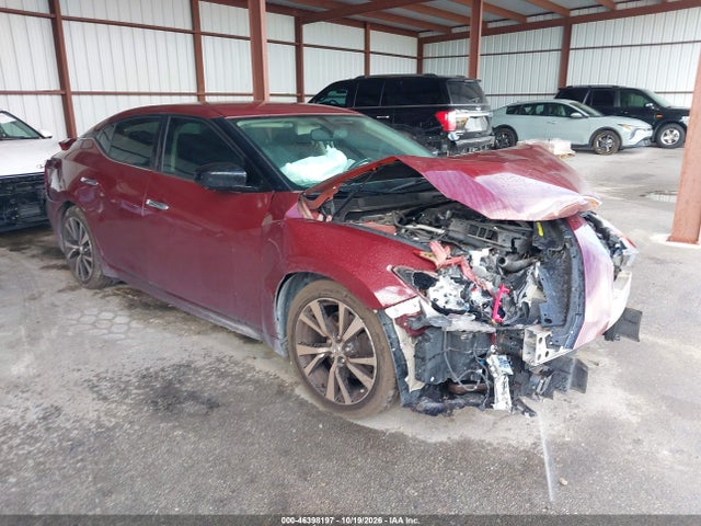 2017 Nissan Maxima 3.5 S მანქანა იყიდება აუქციონზე, vin: 1N4AA6AP9HC444882, აუქციონის ნომერი: 46398197